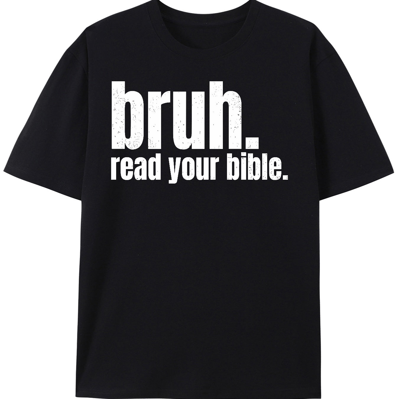Bruh Meme Reading Your Bible, God Fun, Modern Christian Church T-shirt